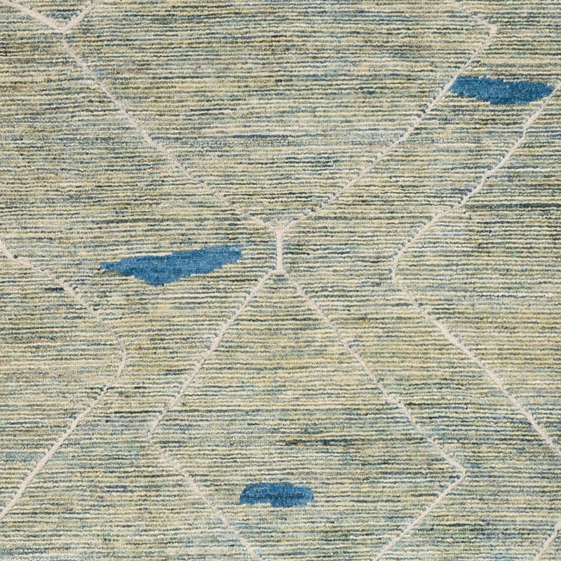 Berber matta - 300 x 202 cm - ljusgrön