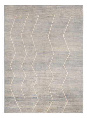 Berber matta - 204 x 152 cm - ljusgrå