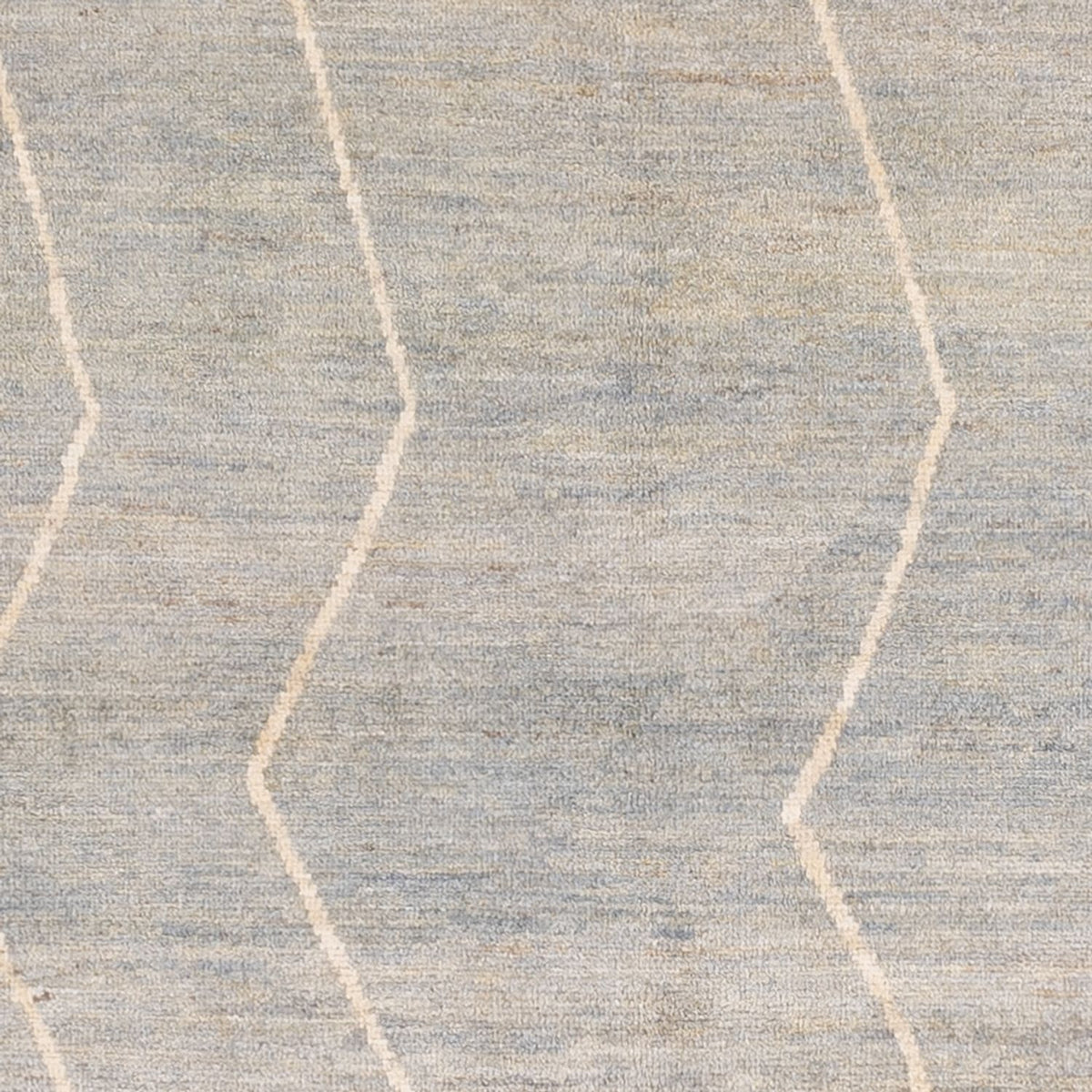 Berber matta - 204 x 152 cm - ljusgrå