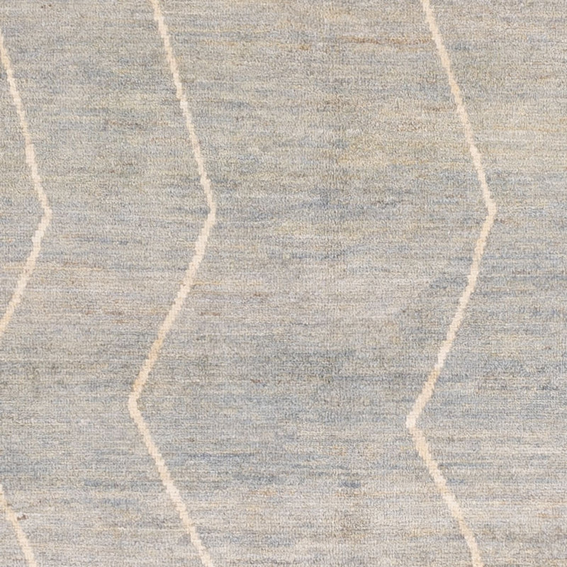 Berber matta - 204 x 152 cm - ljusgrå