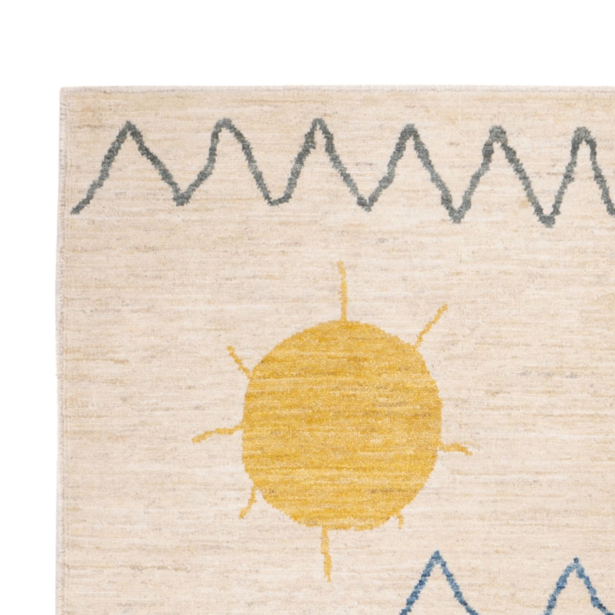 Berber matta - 200 x 146 cm - grädde