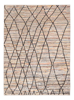Berber matta - 203 x 151 cm - flerfärgad