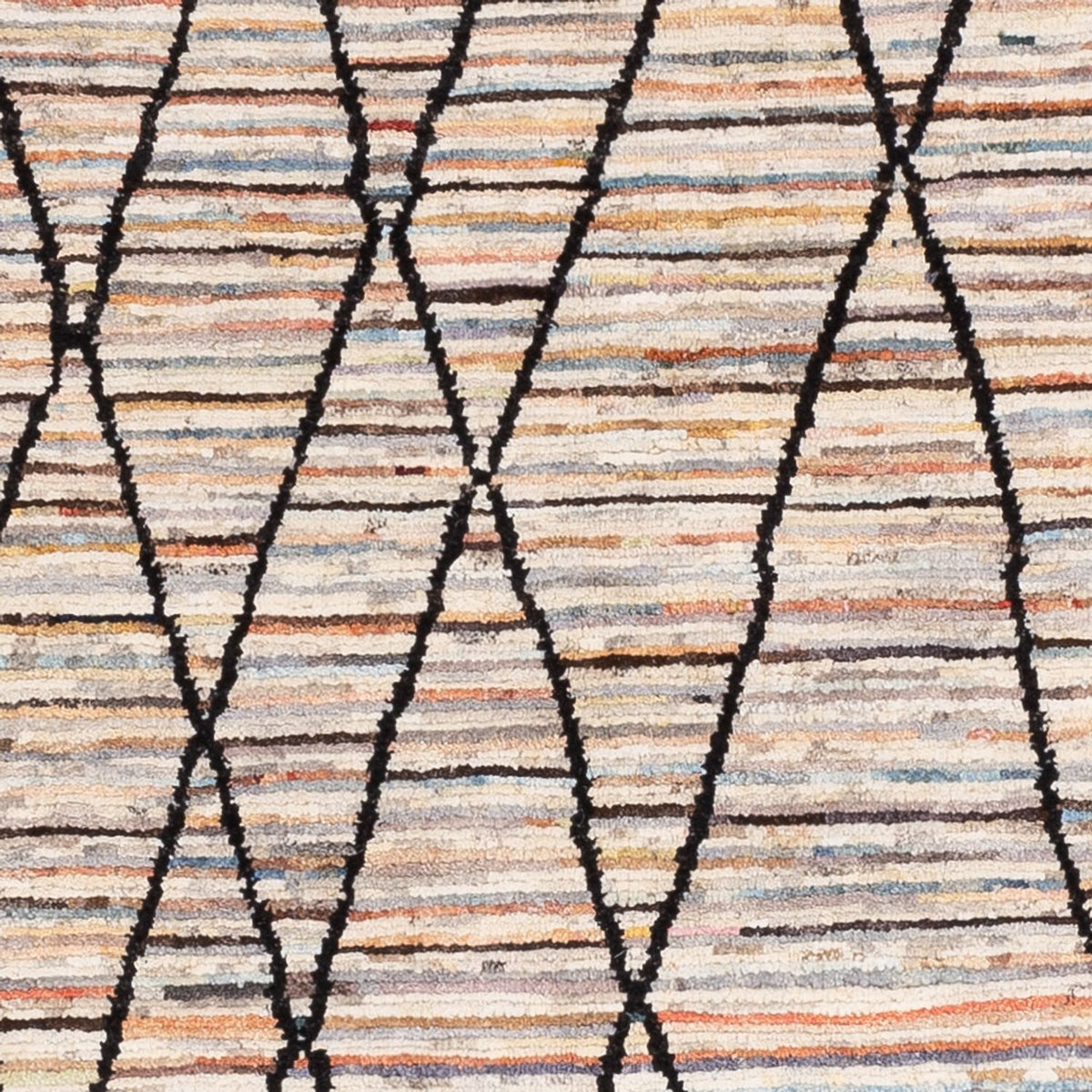 Berber matta - 203 x 151 cm - flerfärgad