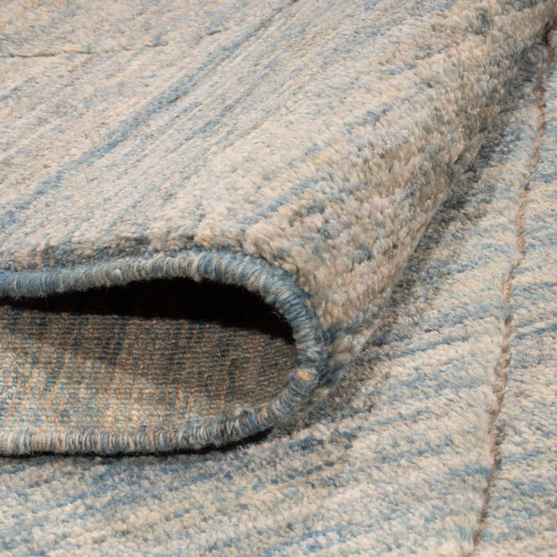 Berber matta - 196 x 154 cm - havsblått