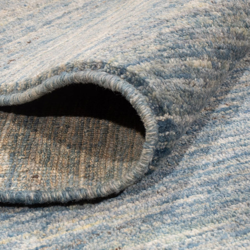Berber matta - 242 x 172 cm - havsblått