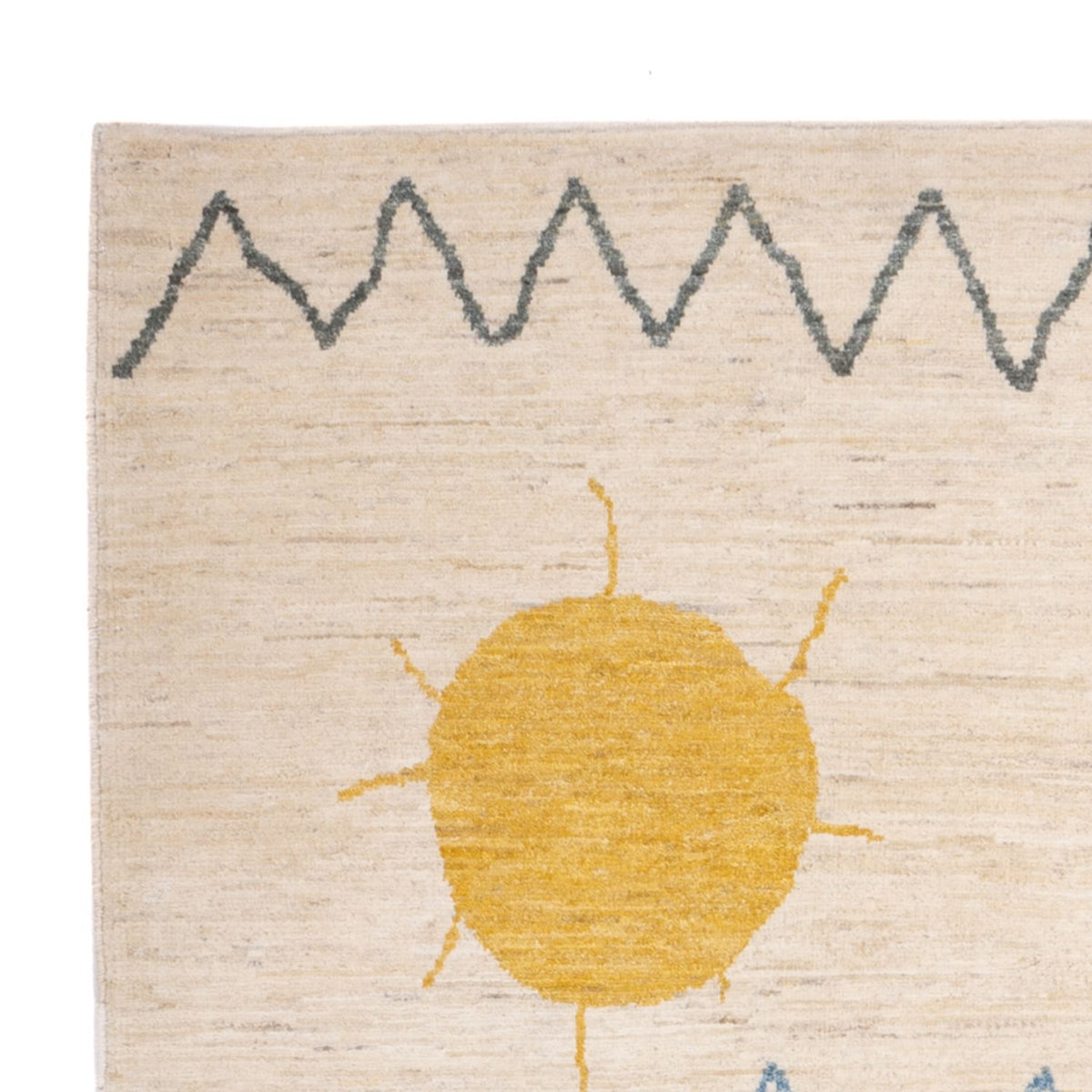 Berber matta - 242 x 170 cm - grädde