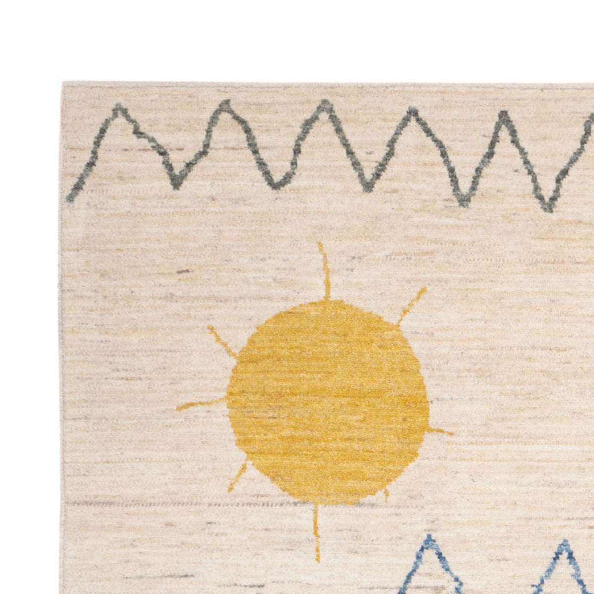 Berber matta - 232 x 170 cm - grädde