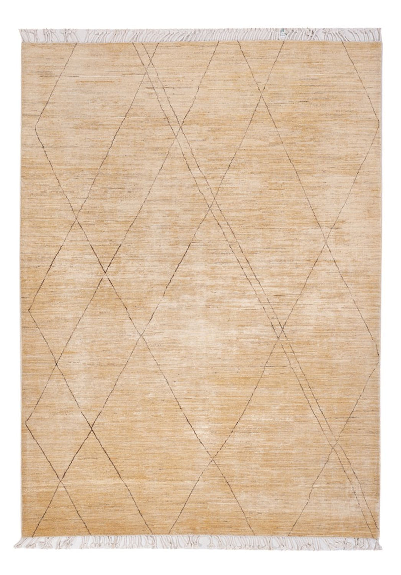 Gabbeh-matta - persisk - 243 x 174 cm - beige