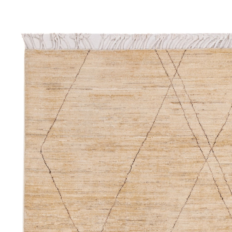 Gabbeh-matta - persisk - 243 x 174 cm - beige