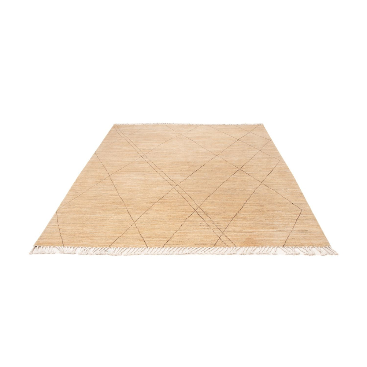 Gabbeh-matta - persisk - 243 x 174 cm - beige
