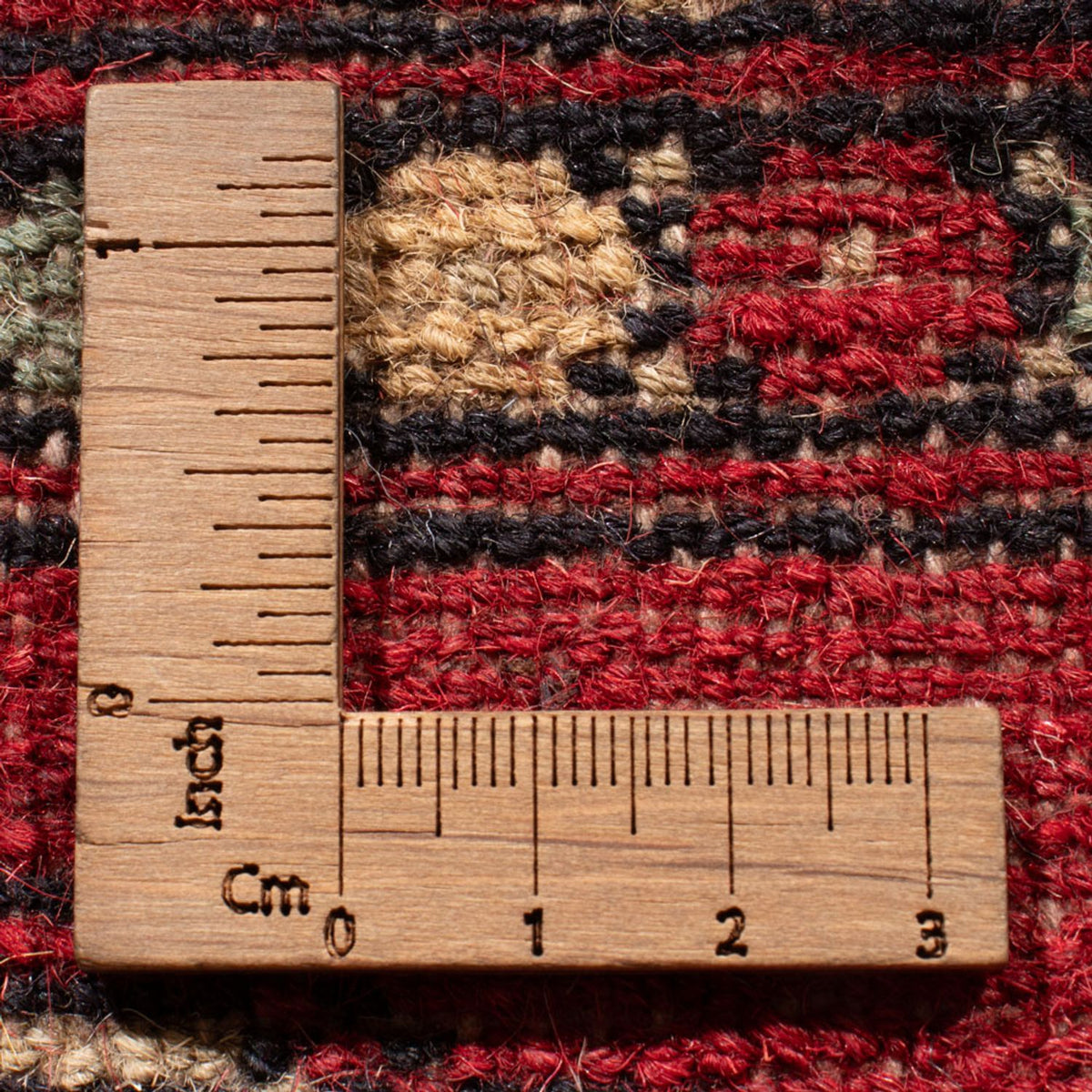 Runner Pakistanska mattan - 255 x 77 cm - röd