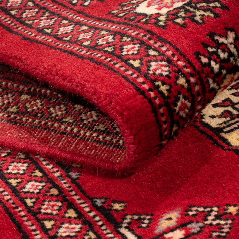 Runner Pakistanska mattan - 246 x 77 cm - röd