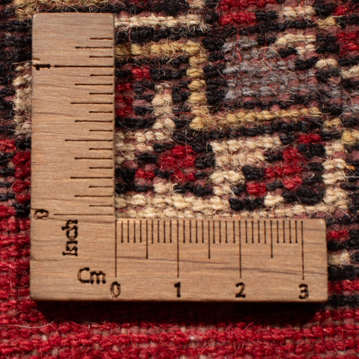 Runner Pakistanska mattan - 246 x 77 cm - röd