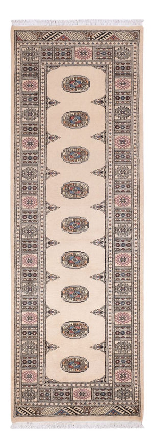 Runner Pakistanska mattan - 234 x 76 cm - beige