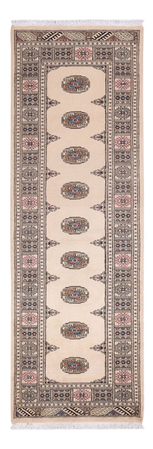Runner Pakistanska mattan - 234 x 76 cm - beige