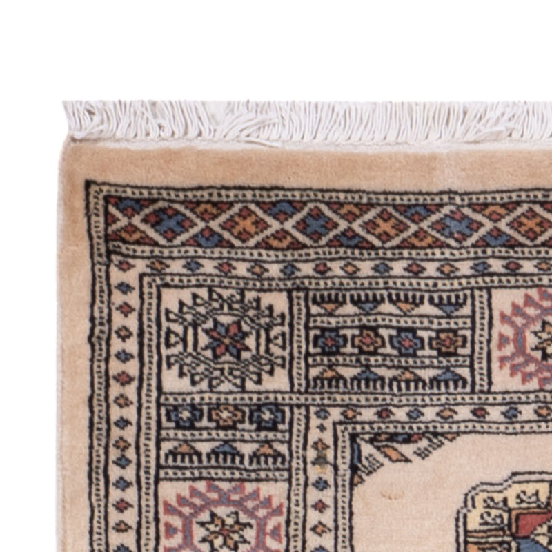 Runner Pakistanska mattan - 249 x 77 cm - beige