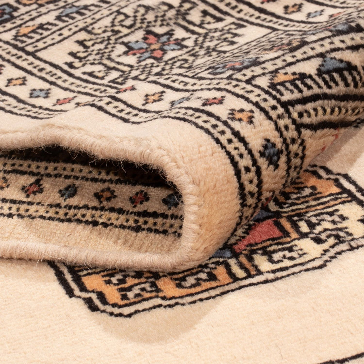 Runner Pakistanska mattan - 249 x 77 cm - beige