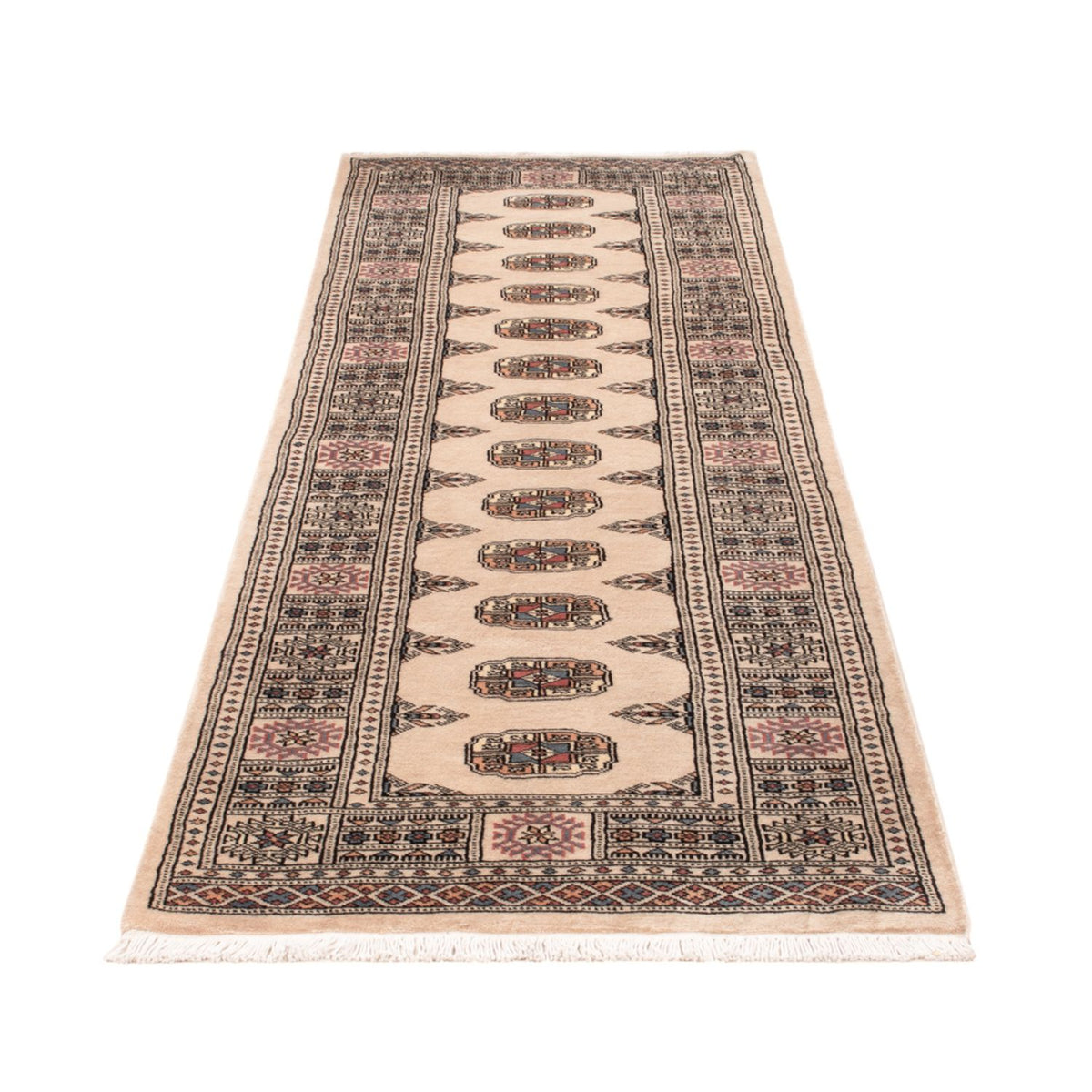 Runner Pakistanska mattan - 249 x 77 cm - beige