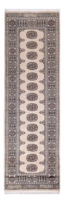 Runner Pakistanska mattan - 254 x 77 cm - beige