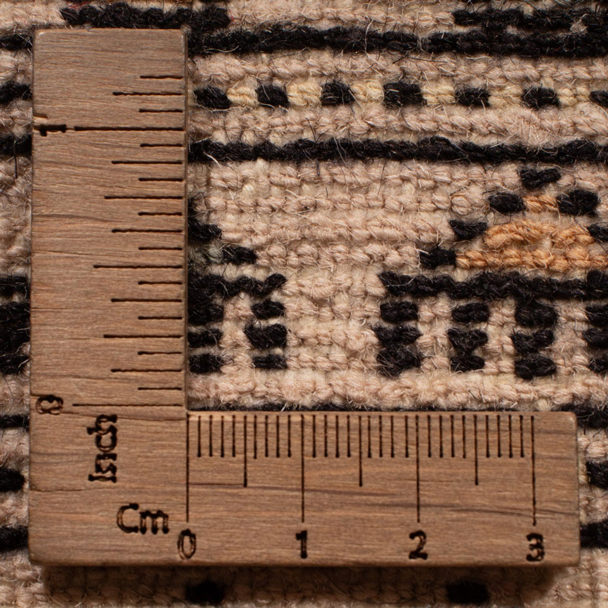 Runner Pakistanska mattan - 254 x 77 cm - beige