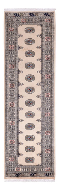 Runner Pakistanska mattan - 253 x 79 cm - beige