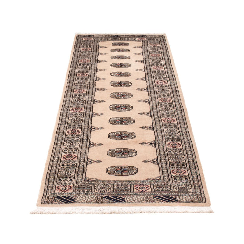 Runner Pakistanska mattan - 253 x 79 cm - beige
