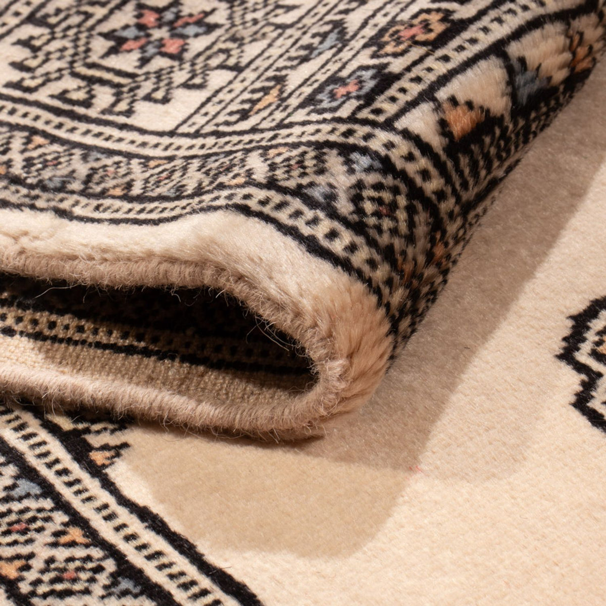 Runner Pakistanska mattan - 247 x 77 cm - beige