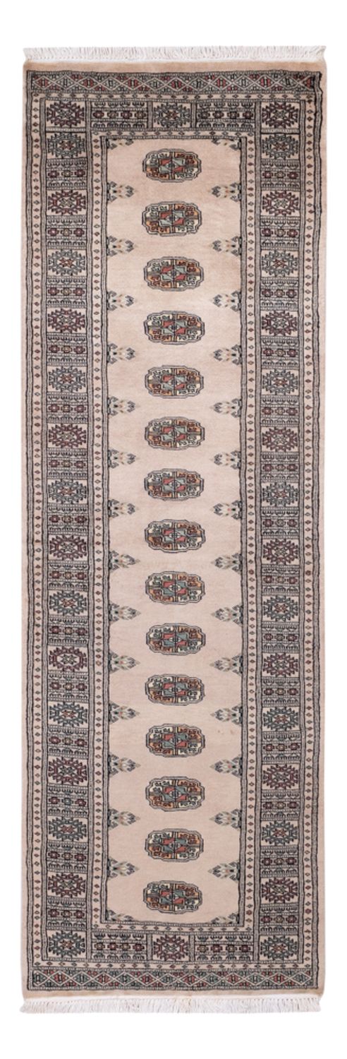 Runner Pakistanska mattan - 237 x 77 cm - beige