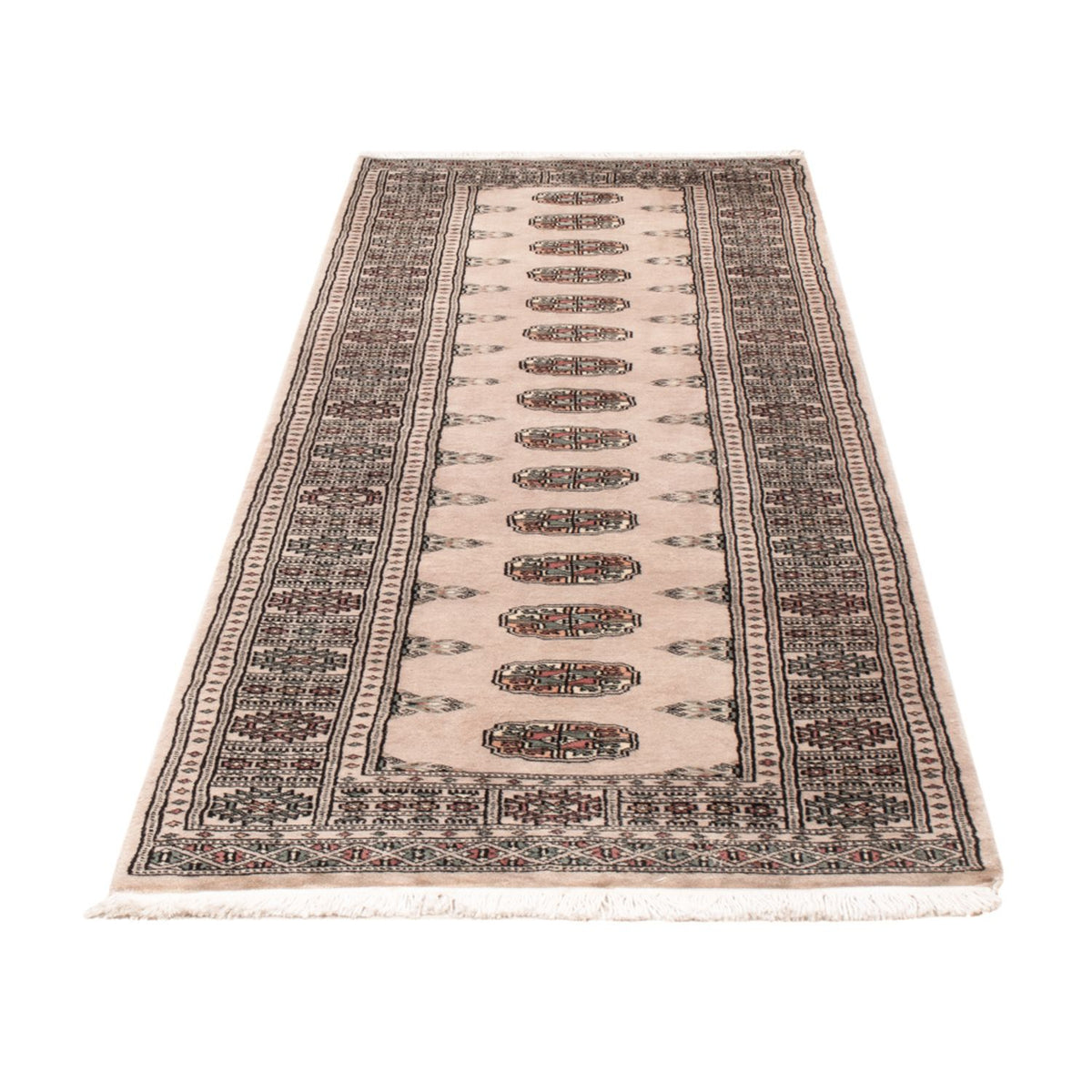 Runner Pakistanska mattan - 237 x 77 cm - beige