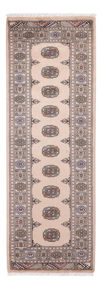 Runner Pakistanska mattan - 224 x 79 cm - beige