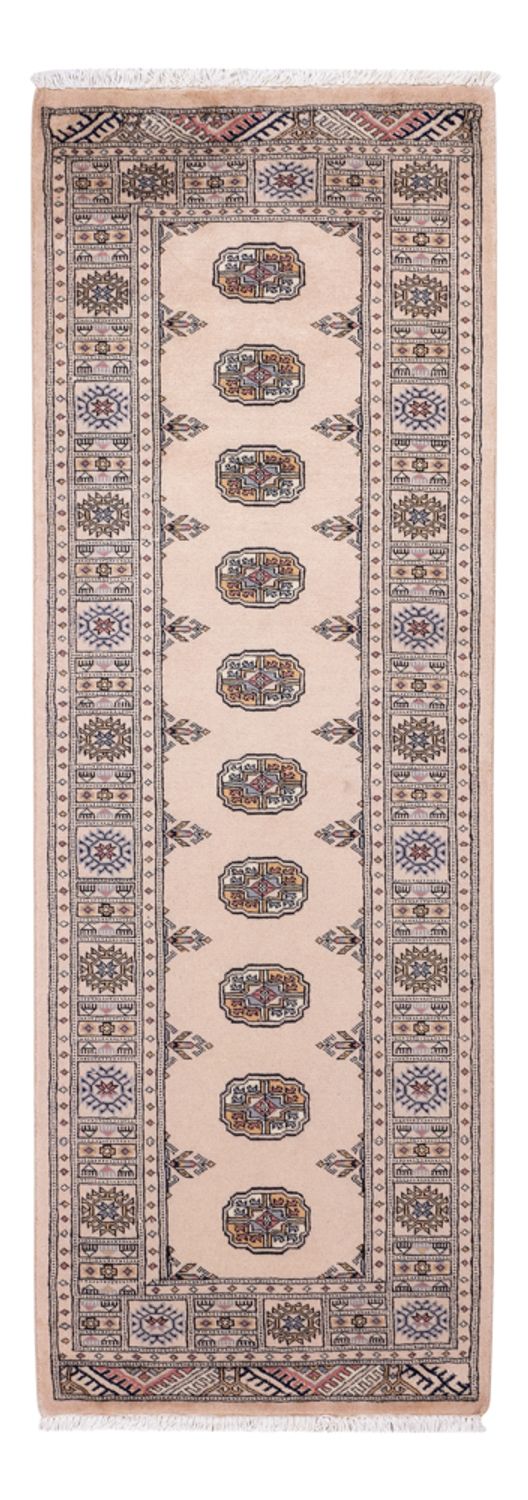 Runner Pakistanska mattan - 224 x 79 cm - beige