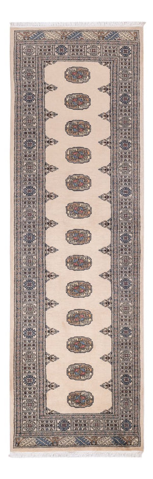 Runner Pakistanska mattan - 246 x 78 cm - beige