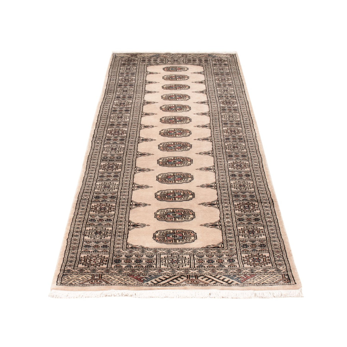 Runner Pakistanska mattan - 244 x 77 cm - beige