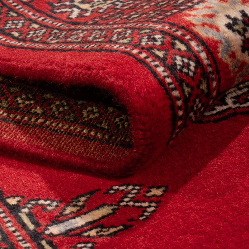 Runner Pakistanska mattan - 236 x 77 cm - röd