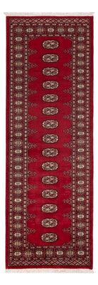 Runner Pakistanska mattan - 235 x 79 cm - röd