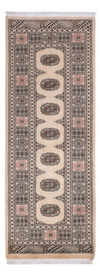 Runner Pakistanska mattan - 206 x 77 cm - beige