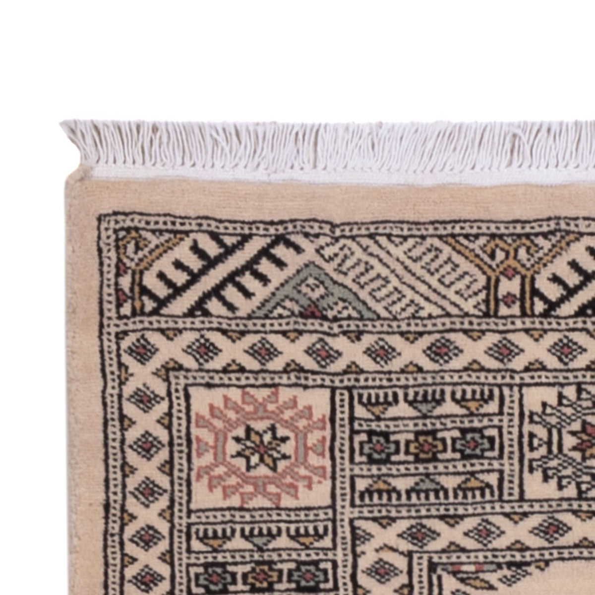 Runner Pakistanska mattan - 206 x 77 cm - beige