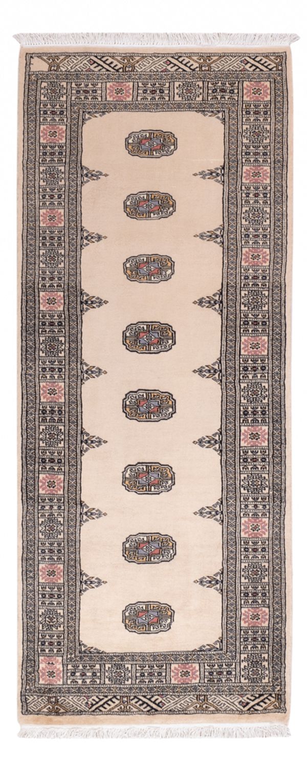 Runner Pakistanska mattan - 195 x 77 cm - beige