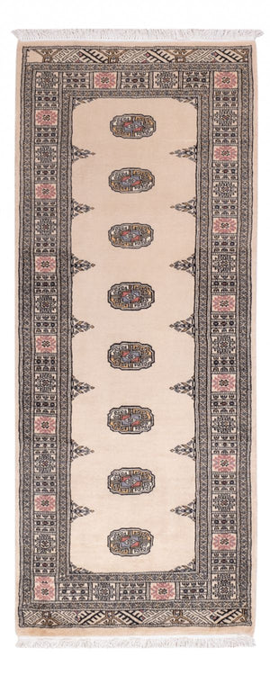 Runner Pakistanska mattan - 195 x 77 cm - beige