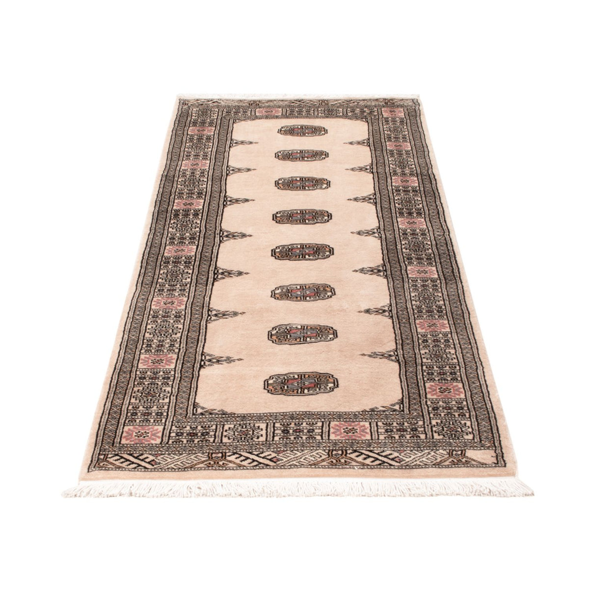 Runner Pakistanska mattan - 195 x 77 cm - beige