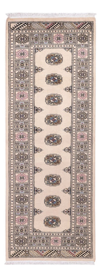 Runner Pakistanska mattan - 206 x 75 cm - beige
