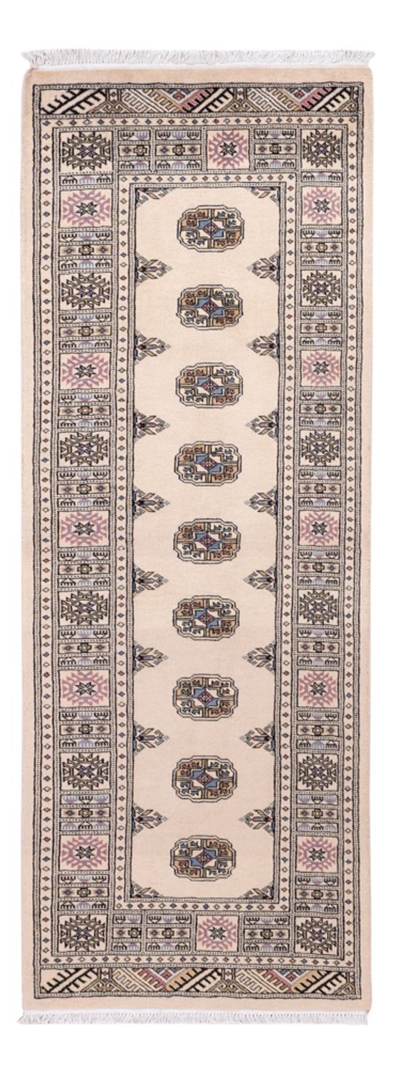 Runner Pakistanska mattan - 206 x 75 cm - beige