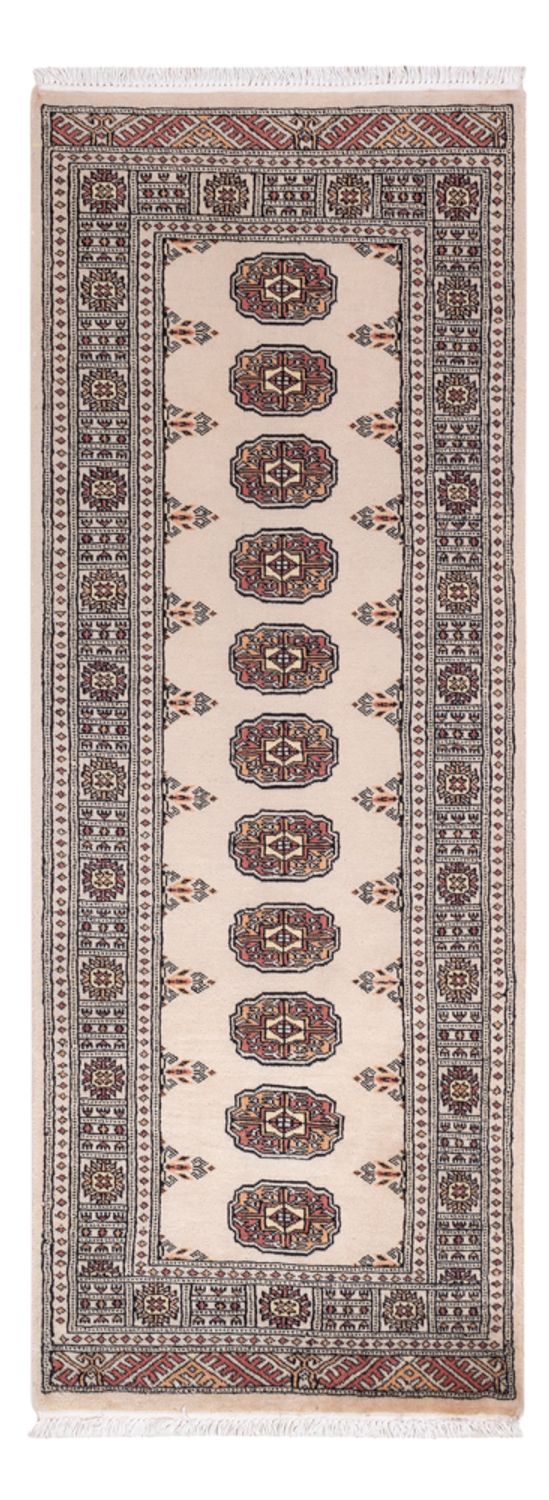 Runner Pakistanska mattan - 204 x 75 cm - beige