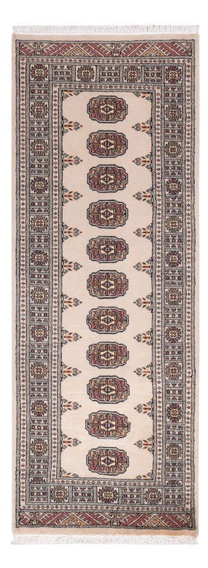 Runner Pakistanska mattan - 204 x 75 cm - beige