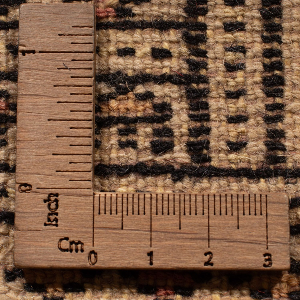 Runner Pakistanska mattan - 204 x 75 cm - beige