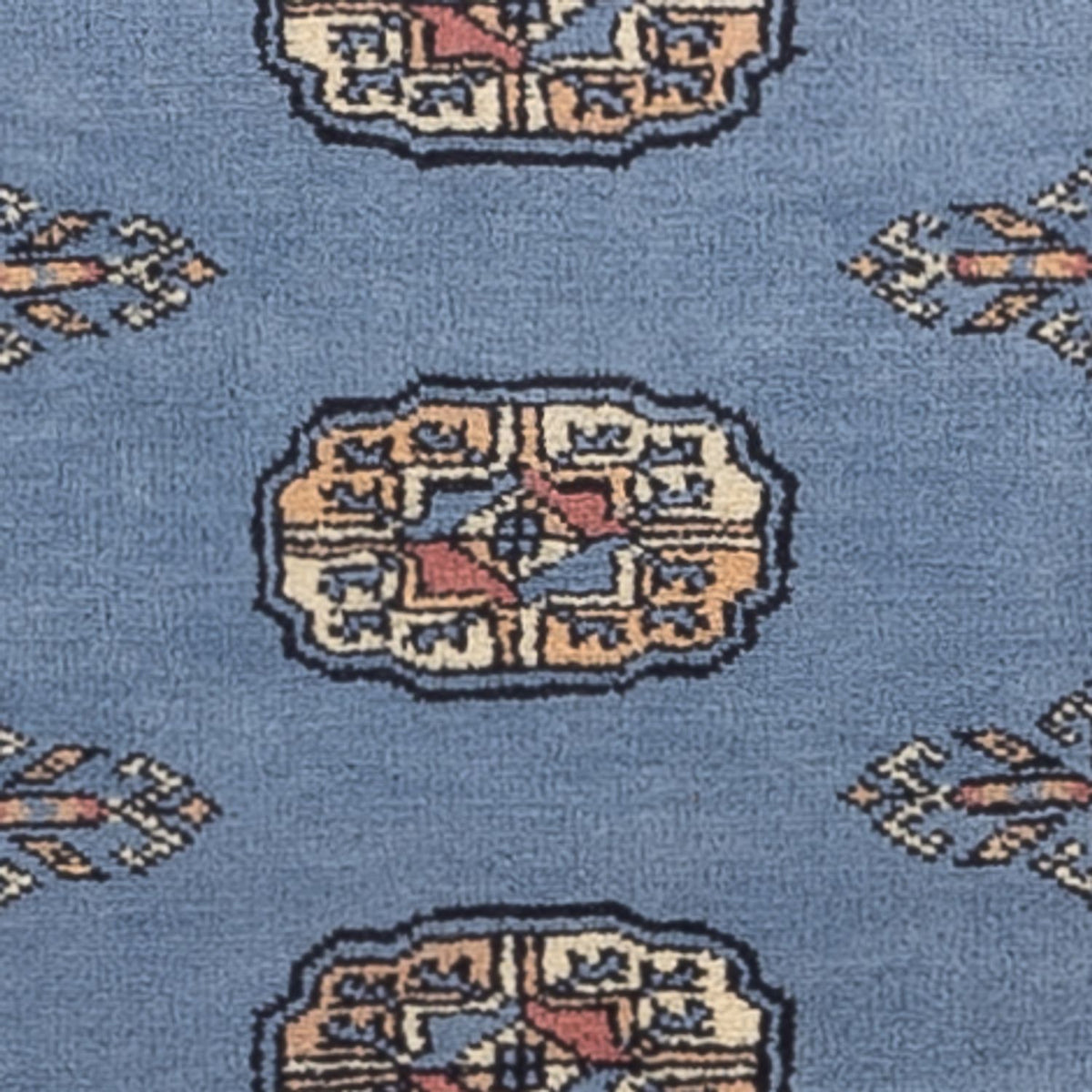 Runner Pakistanska mattan - 201 x 77 cm - blå