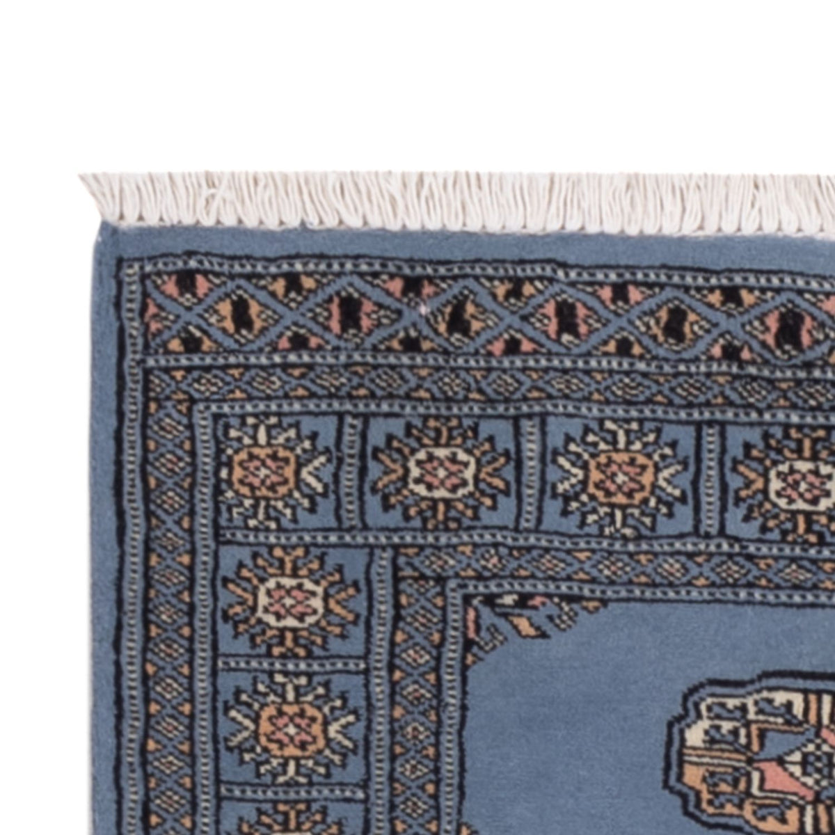 Runner Pakistanska mattan - 196 x 77 cm - blå