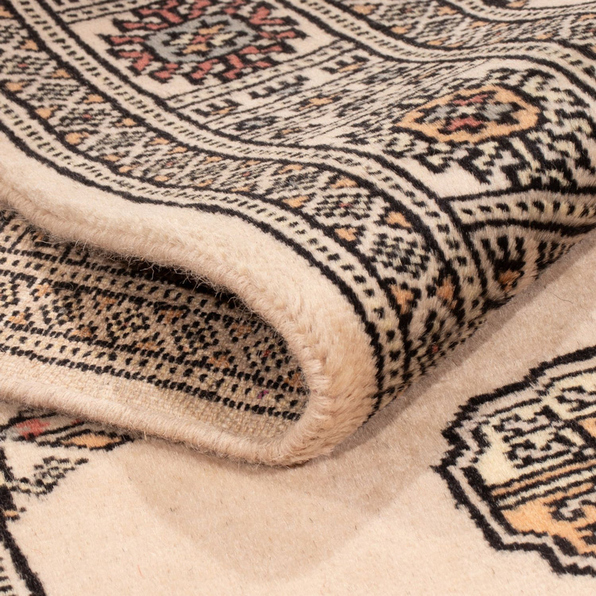 Runner Pakistanska mattan - 193 x 77 cm - beige