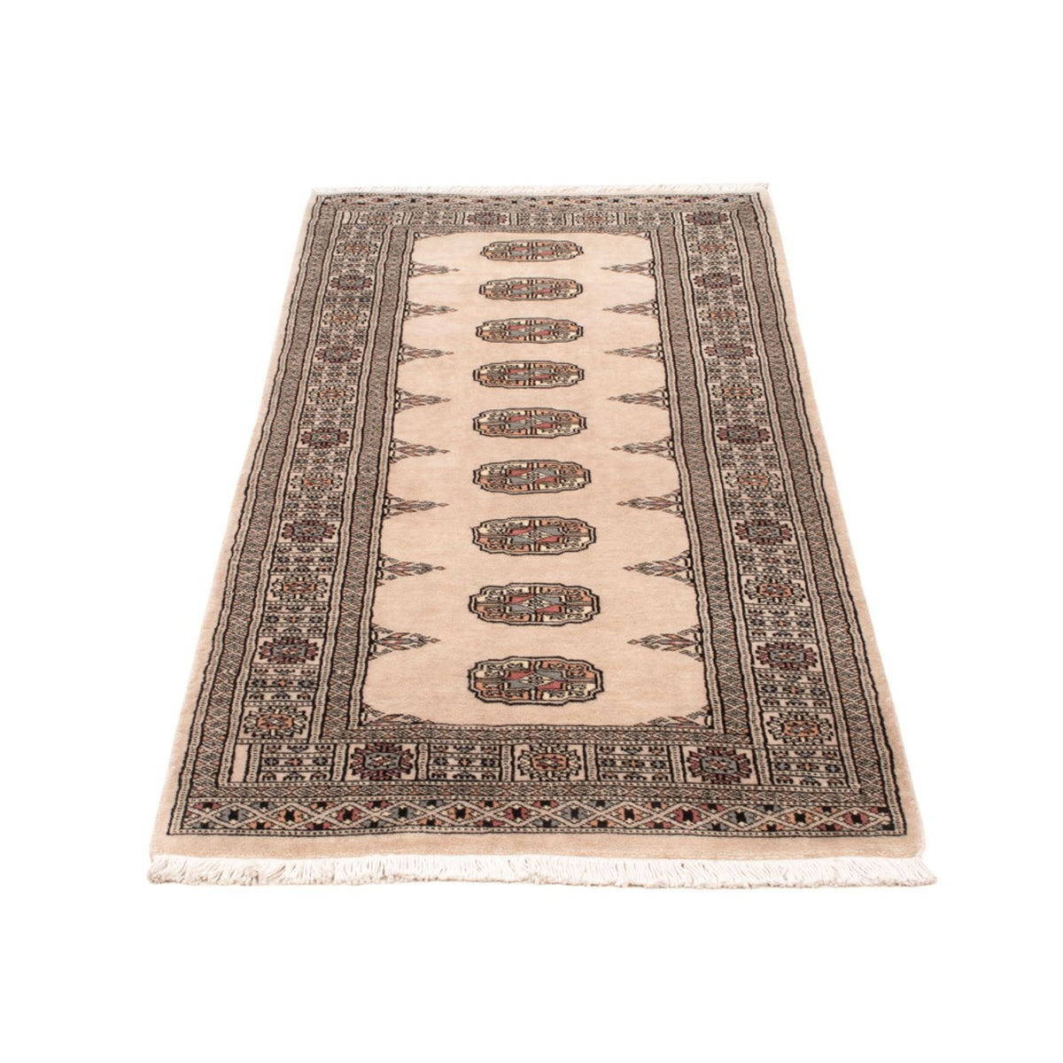 Runner Pakistanska mattan - 193 x 77 cm - beige