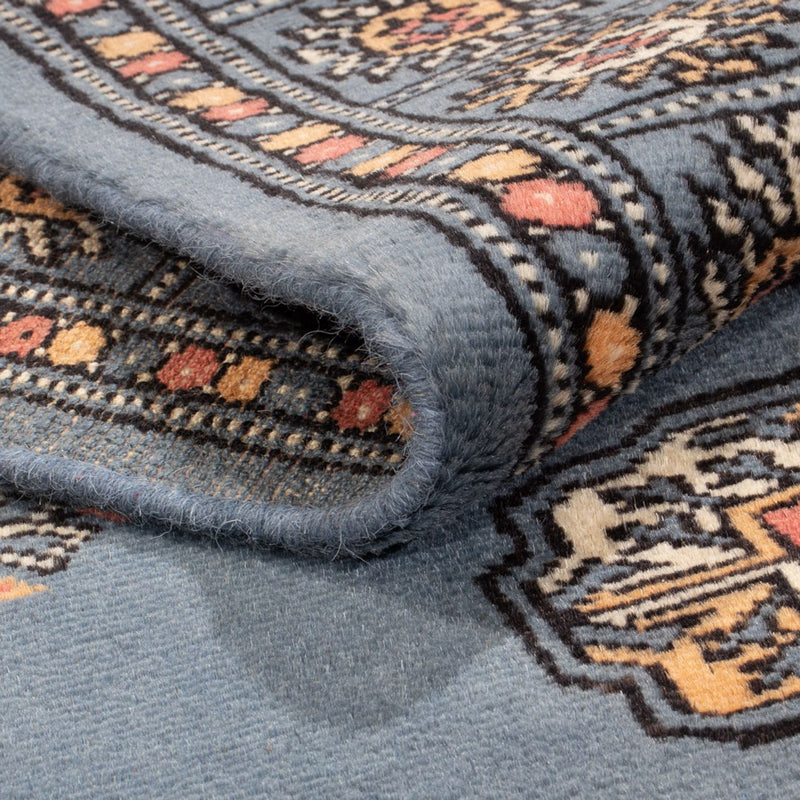 Runner Pakistanska mattan - 209 x 76 cm - blå